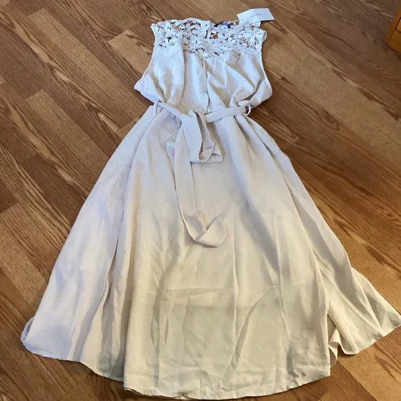 white christmas dresses DESERT DREAMER BAMBI MAXI IN CREAM
